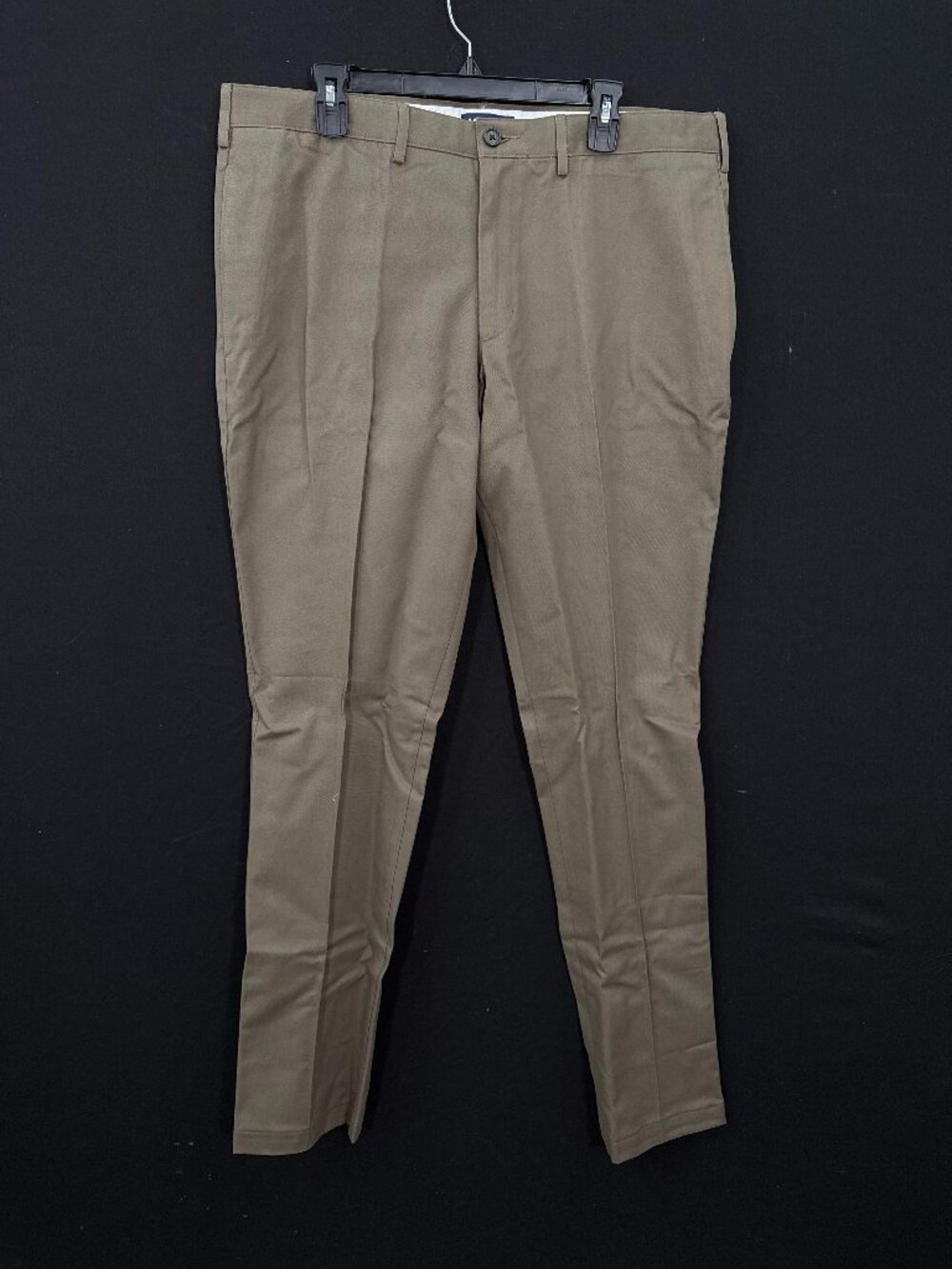 Lands' End Men's Slim Fit Chino Pants Brown 38x36 NWOT